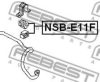 FEBEST NSB-E11F Stabiliser Mounting